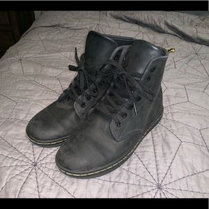 Matte Black Doc Martens